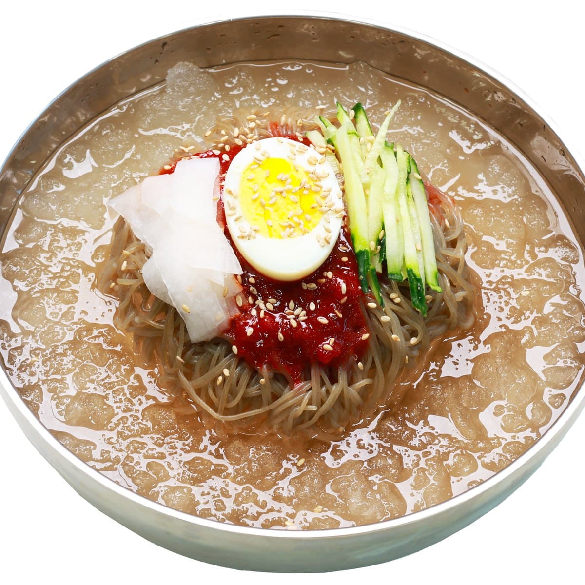 푸짐한판 냉면 — 캠페인용 제품 촬영 컷